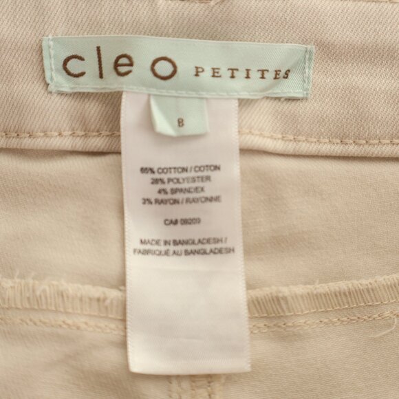 Size 8 - Cleo Petite Jeans - Off White - Straight Leg - Picture 3 of 15